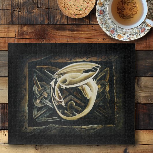 Celtic Familiar Dragon Legpuzzel