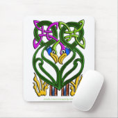 CELTIC FANTASY VOGEL Design Muismat (Met muis)
