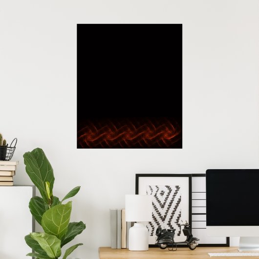 Celtic Flame Fractal Print (Thuiskantoor)