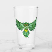 Celtic Flight Uil Groen Glas (Voorkant)