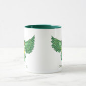 Celtic Flight Uil Groen Mok (Midden)