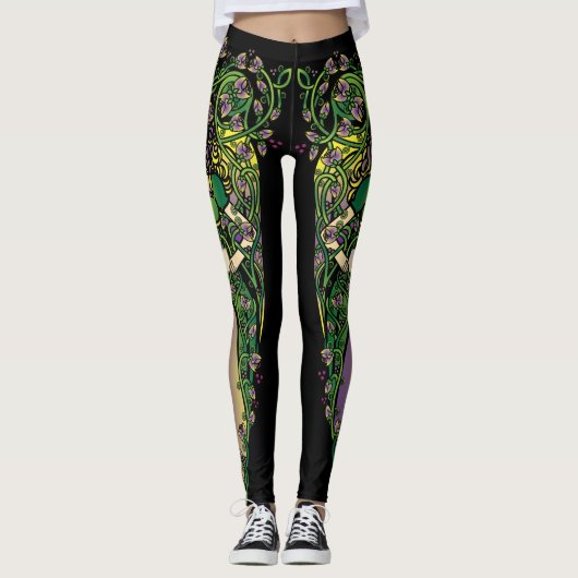 Celtic Forest Fairy - Joy Leggings (Voorkant)