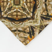 Celtic Forest Magical Gate patroon Fleece Deken (Hoek)