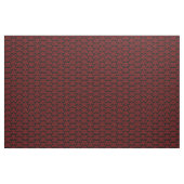 Celtic/Gadhlig braided design hart rood Stof (Yard (91,4 cm))