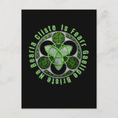 Celtic Gaelic Irish Gezegde Ireland Trinity Knot Briefkaart (Voorkant)