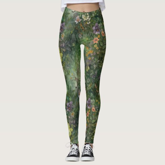 Celtic Garden Leggings - (Voorkant)