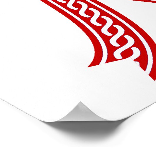 Celtic Geef Hope alcohol en drugsmisbruik nooit op Poster (Hoek)