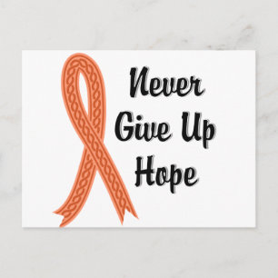 Celtic geeft Hope Endometrial Cancer nooit op Briefkaart