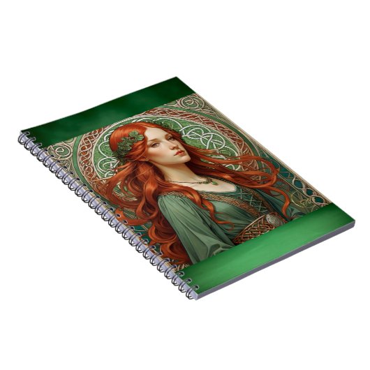 Celtic Girl 3 Spiral Notitieboek (Rechterzijde)