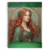 Celtic Girl 3 Spiral Notitieboek (Voorkant)