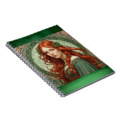 Celtic Girl 4 Spiral Notitieboek (Rechterzijde)