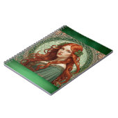 Celtic Girl 4 Spiral Notitieboek (Linkerzijde)