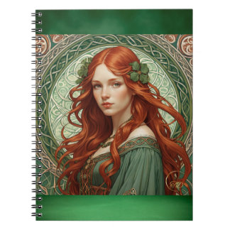 Celtic Girl 4 Spiral Notitieboek