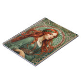Celtic Girl Spiral Notitieboek 7 (Linkerzijde)