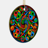 Celtic Glas in lood Spiral Ornament (Rechts)