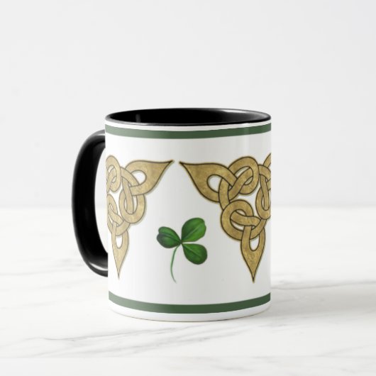 Celtic Gold Mok (Voorkant links)