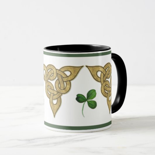 Celtic Gold Mok (Voorkant rechts)