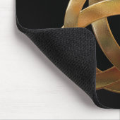 Celtic Gold Trinity Knot Muismat (Hoek)