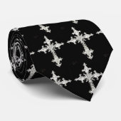 Celtic Gothic Cross Stropdas (Opgerold)