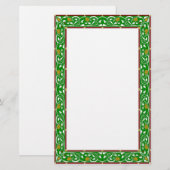 Celtic Green Briefpapier (Voorkant / Achterkant)