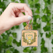 Celtic Green Lady Wreath Sleutelhanger (Hand)