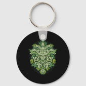 Celtic Green Pagan Irish Scottish Mythology God Sleutelhanger (Voorkant)