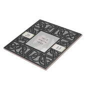 "Celtic Grey Stone" Foto Lijst Tile Tegeltje (Zijkant)