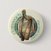 Celtic Harp Button (Voorkant)