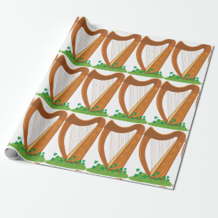 Celtic Harp Cadeaupapier