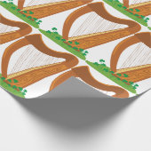 Celtic Harp Cadeaupapier (Hoek)