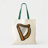 Celtic Harp Canvas tas (Voorkant)