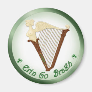 Celtic Harp Magneet