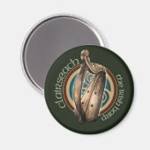 Celtic Harp Magnet (Voorkant / Achterkant)