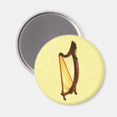 Celtic Harp Magnet (Voorkant / Achterkant)
