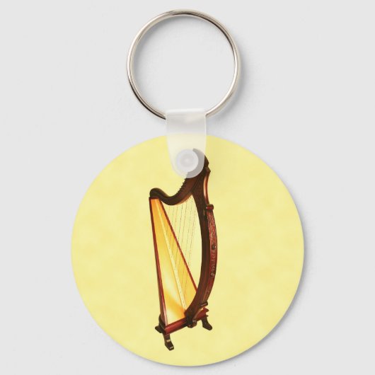 Celtic Harp Sleutelhanger (Voorkant)