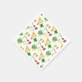 Celtic Harp St. Patrick's Day Pattern Servet (Hoek)