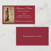 Celtic Harp Visitekaartje (Voorkant / Achterkant)