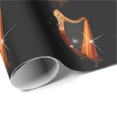 Celtic Harp Wrapping Paper Cadeaupapier (Rol Hoek)