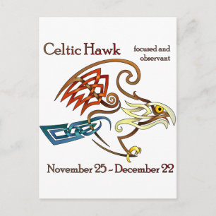 Celtic Hawk Briefkaart