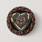 Celtic Heart Button (Voorkant)