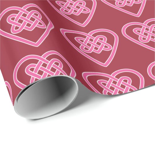 Celtic Heart Cadeaupapier (Rol Hoek)