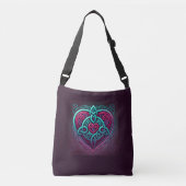 Celtic Heart Crossbody Tas (Voorkant)