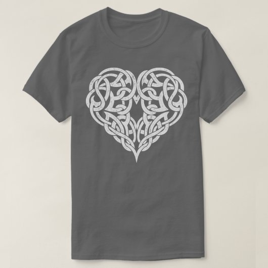 Celtic Heart Knot Tattoo T-shirt (Design voorkant)