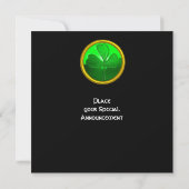 CELTIC HEART MET SHAMROCK ST PATRICK'S DAY PARTY KAART (Achterkant)