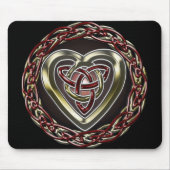 Celtic Heart Mousepad Muismat (Voorkant)