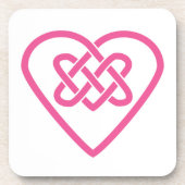 Celtic Heart Plastic Onderzetter (Voorkant)