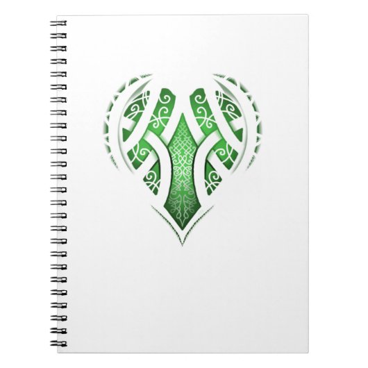 Celtic Heart Tattoo Design Notitieboek (Voorkant)