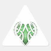 Celtic Heart Tattoo Design Sticker (Voorkant)