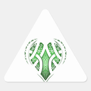 Celtic Heart Tattoo Design Sticker