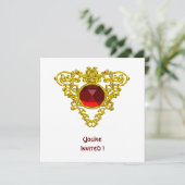 CELTIC HEART wit Kaart (Staand voorkant)